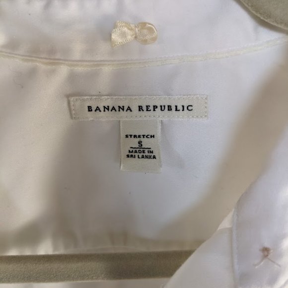 Classic Banana Republic white  shirt - Picture 8 of 8